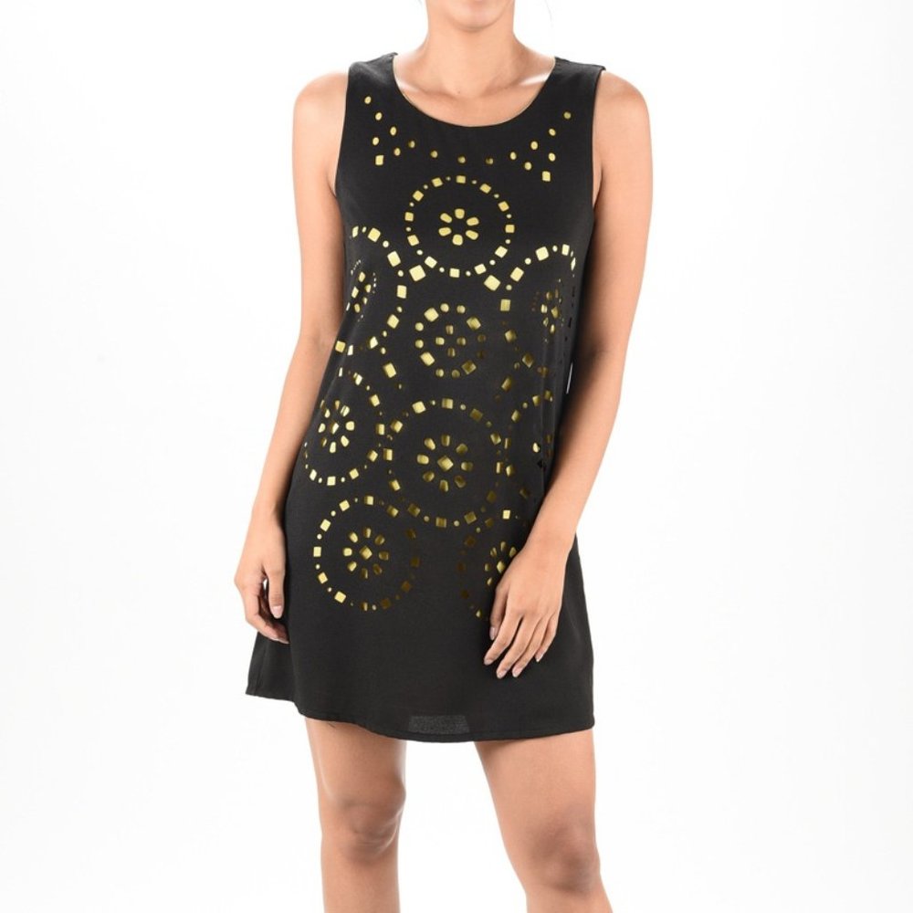 Sleeveless Cutout Dress